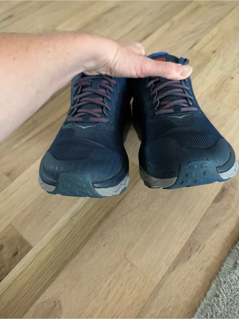 Hoka Challenger ATR 5 Trail Running Shoes Men's Size 10 Navy